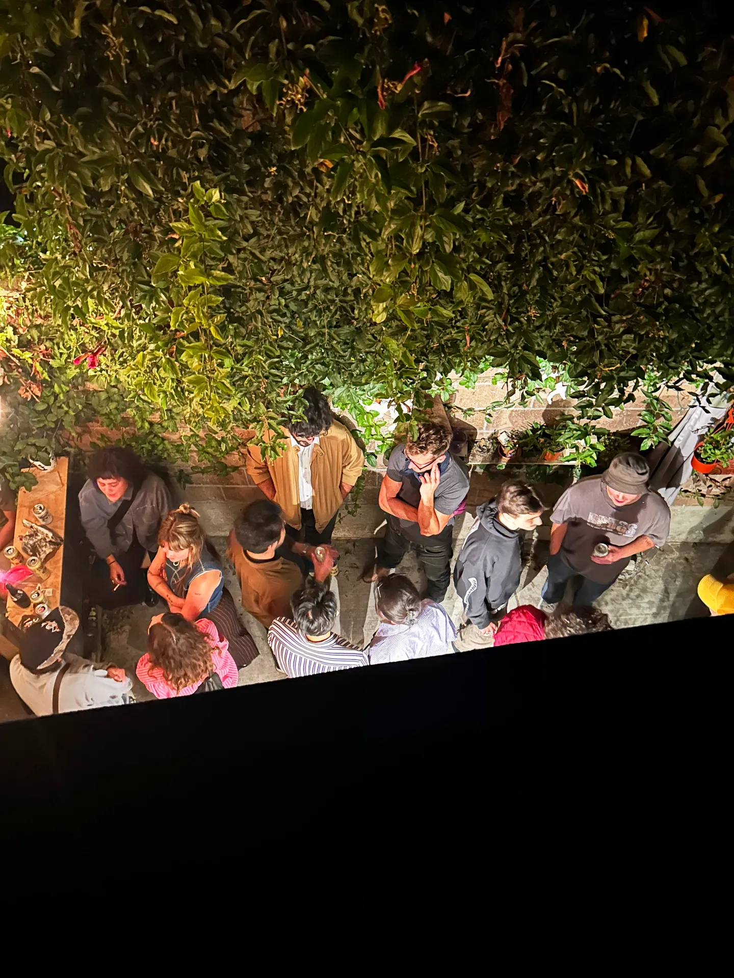Photo from opening reception of This is a Living Room.